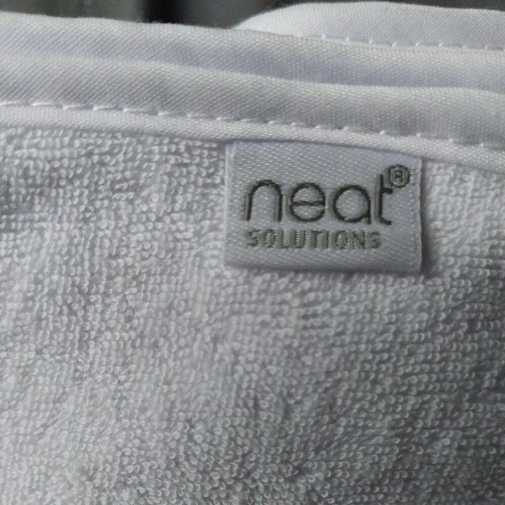 Neat Solutions Cotton Polyester Feeding Baby Bib, 10pk Unisex Bib